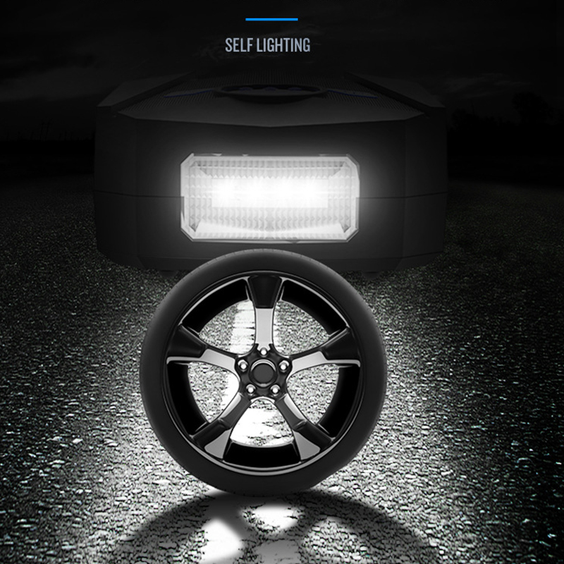 2018 New Digital Tire Inflator DC 12 Volt Car Portable Air Compressor Pump 150 PSI Auto Aire Pump for Car Motorcycle LED Light 3