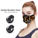 Tiger Skin Protective Face Mask With Filter