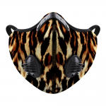 Tiger Skin Protective Face Mask With Filter