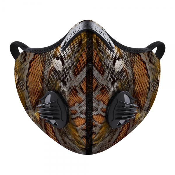 Wild Print Protective Face Mask With Filter