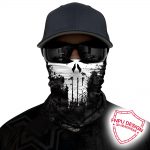 3D Punisher Mask Bandana Mascarillas Venom Neck Gaiter Cycling Face Mask Hiking Scarves Headband Ski Balaclava Bufanda Hombre 2